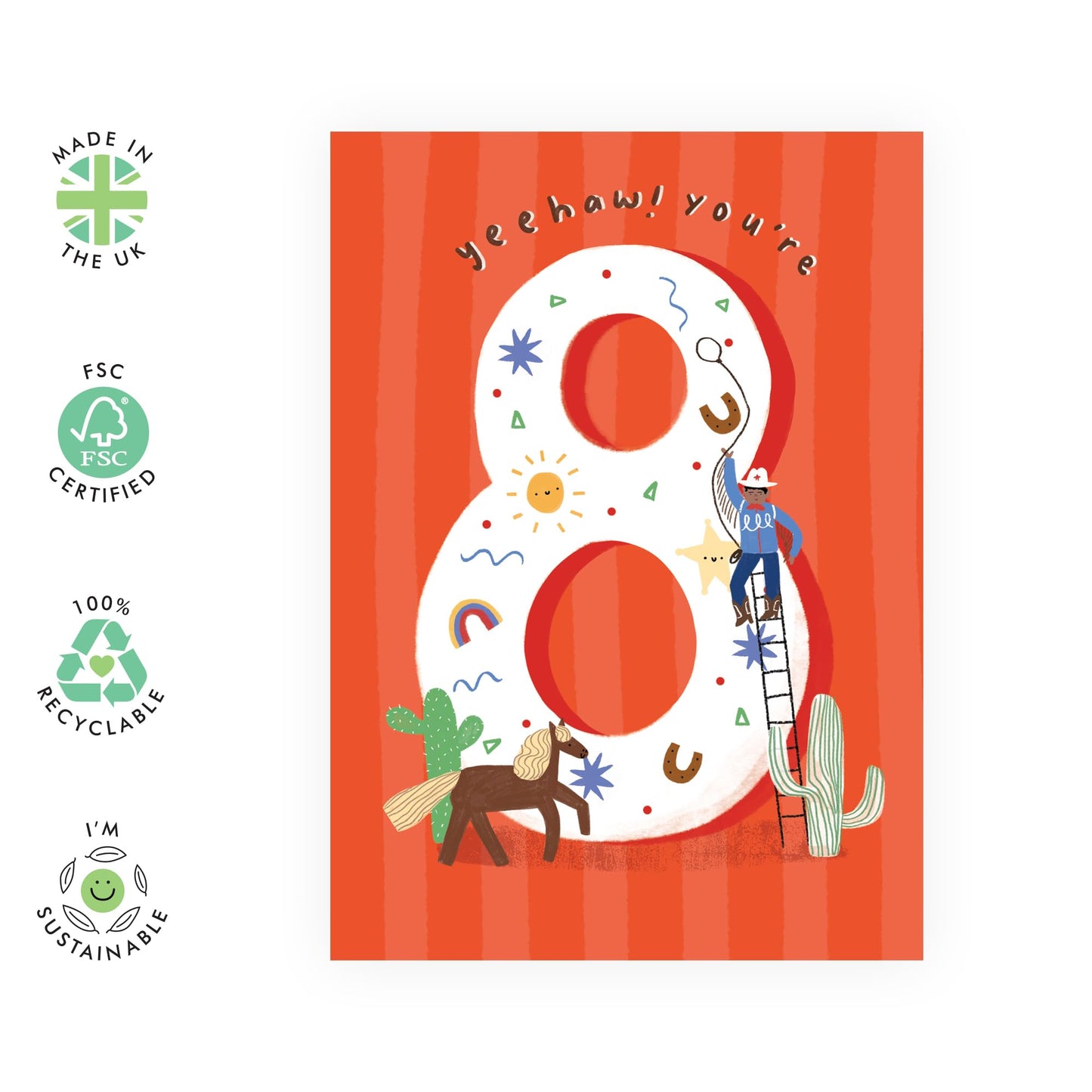 Cowboy Age Card
