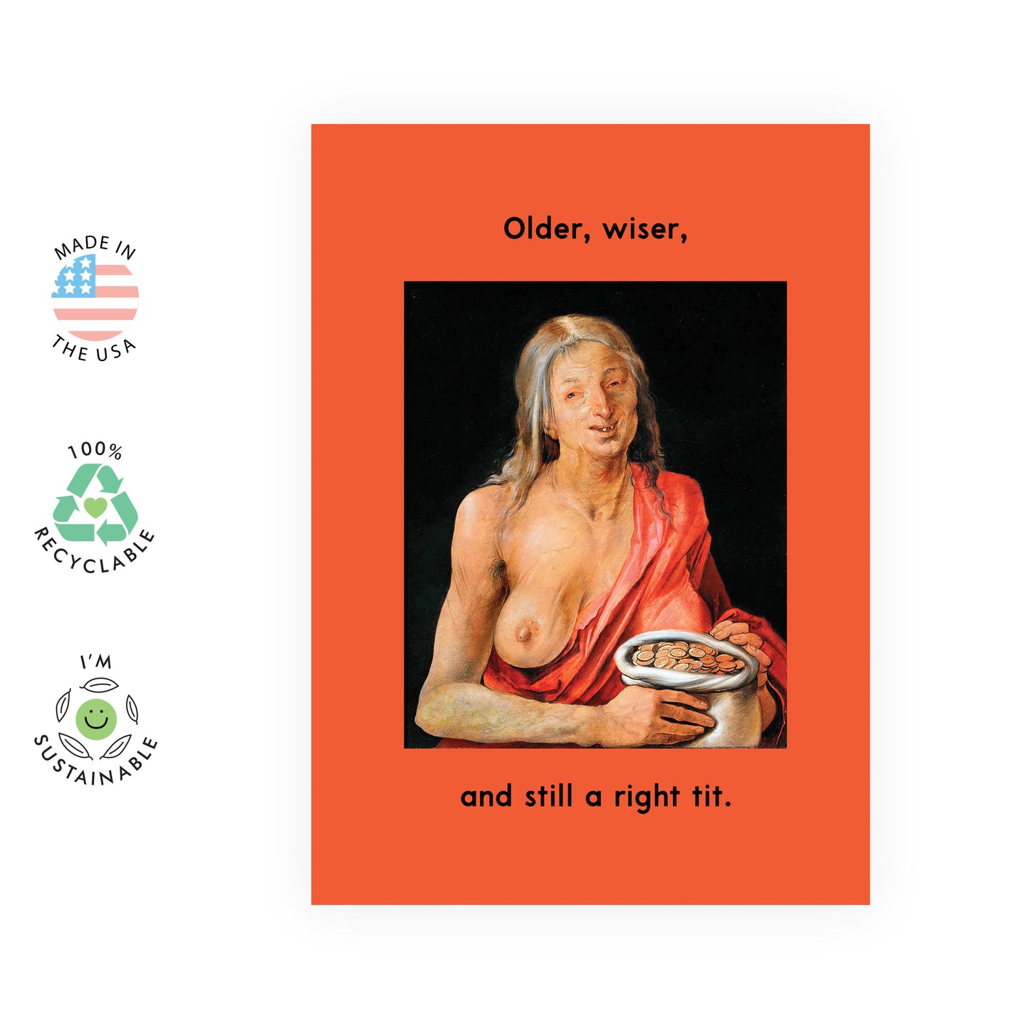 Funny Birthday Card - Still A Right T*t - For Women Girlfriend Wife