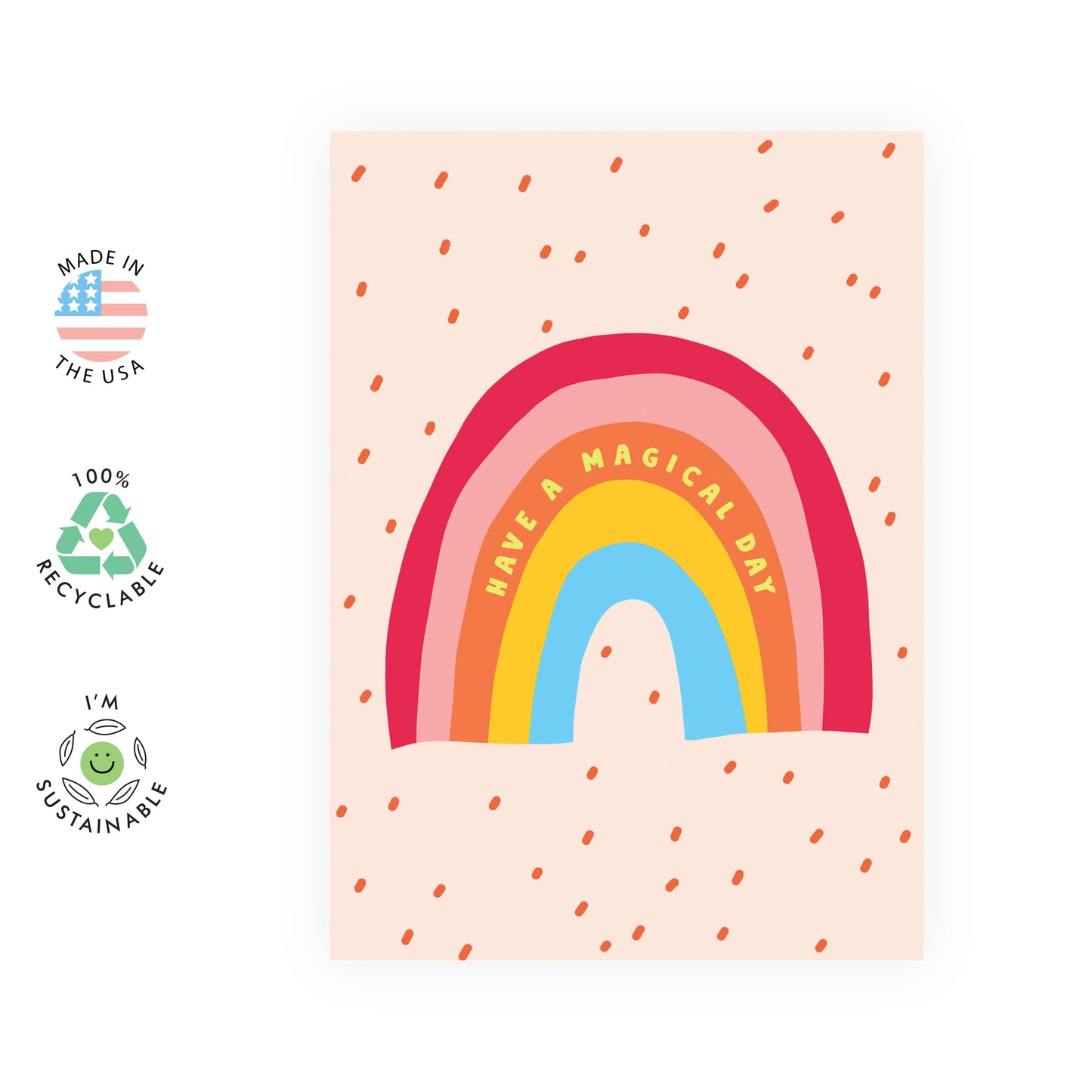 Cute Birthday Card - Have A Magical Day - For Kids Girls Her