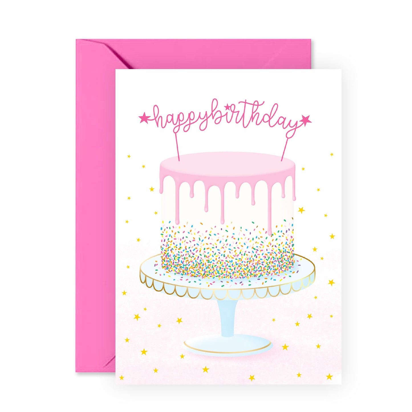 Cute Birthday Card - Happy Birthday - For Women Kids Girls Her