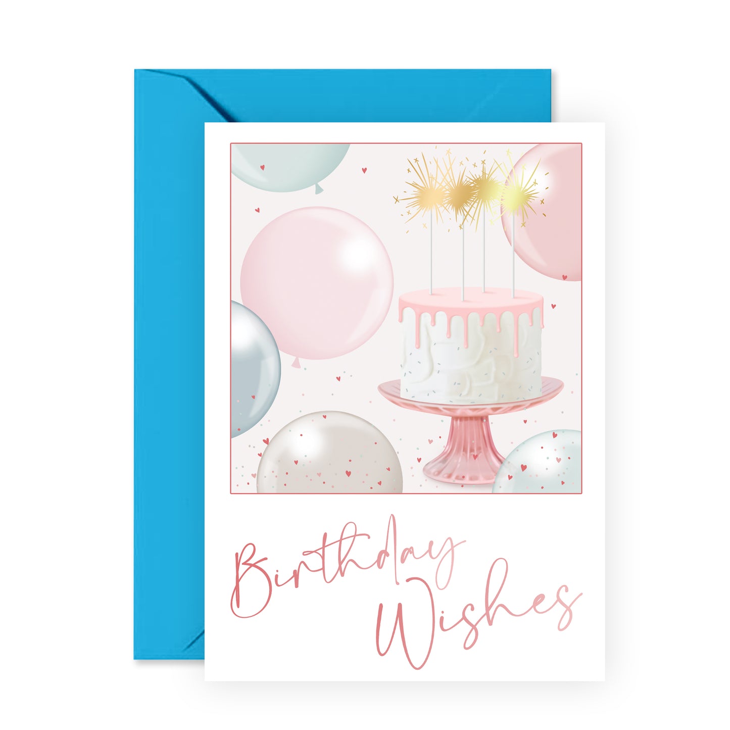 Pretty Birthday Card - Birthday Wishes - For Women Her