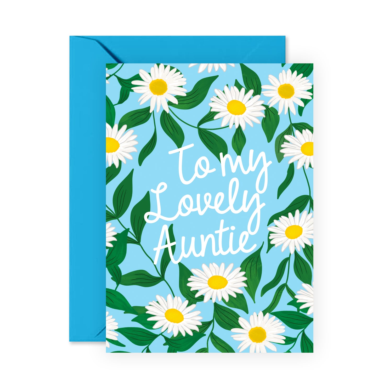 Aunt Birthday Card - To My Lovely Auntie - For Women Her