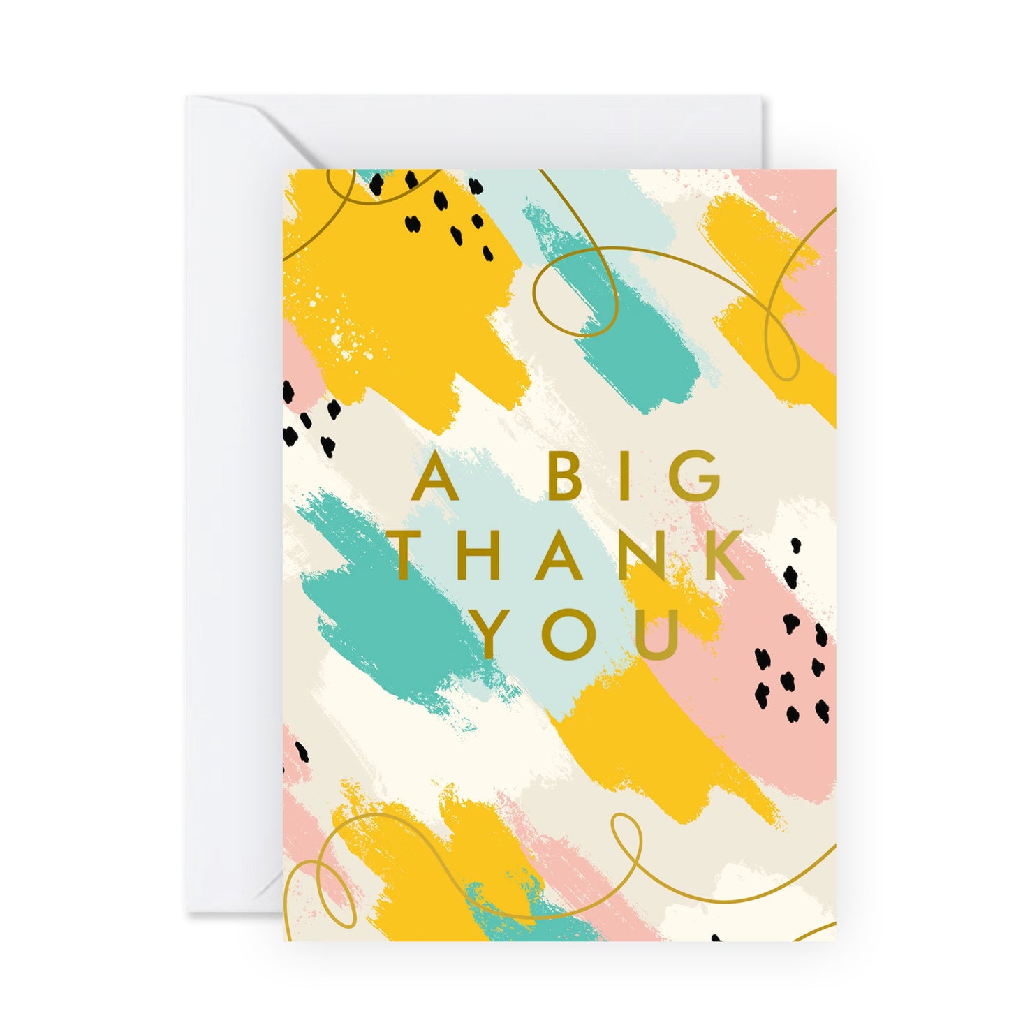Thank You Card - A Big Thank You - For Men Women