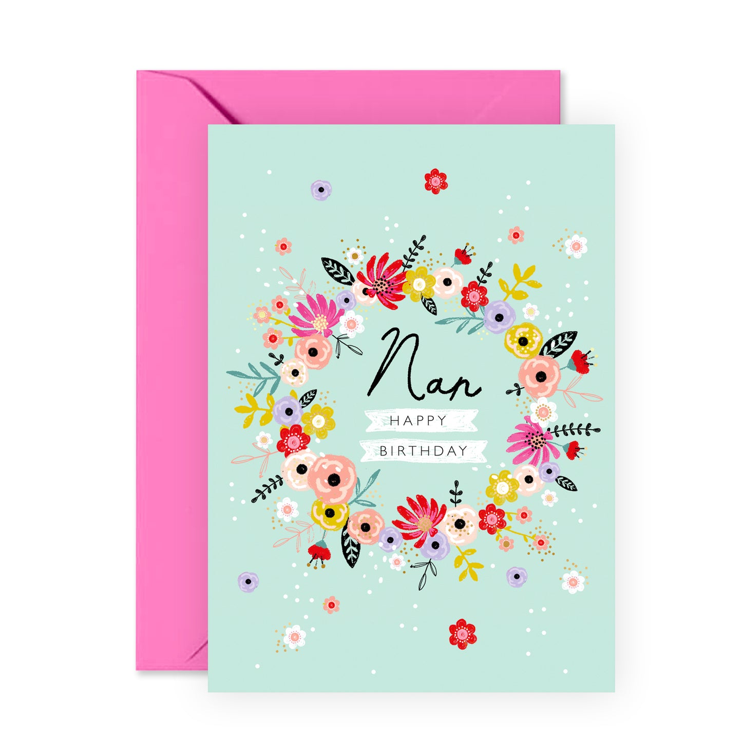 Grandma Birthday Card - Nan, Happy Birthday - For Women