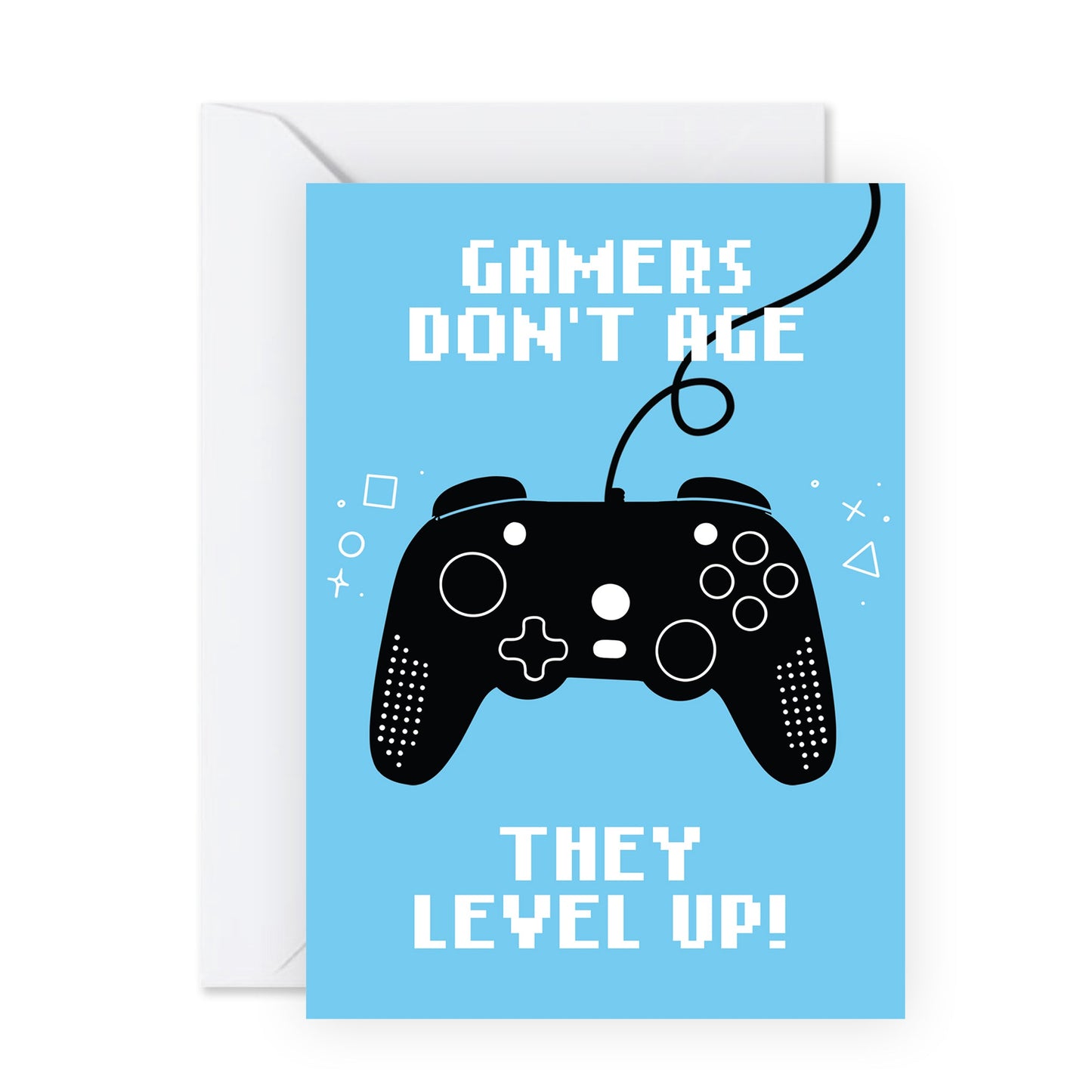 Fun Birthday Card - Gamers Don’t Age - For Men Women Him Her