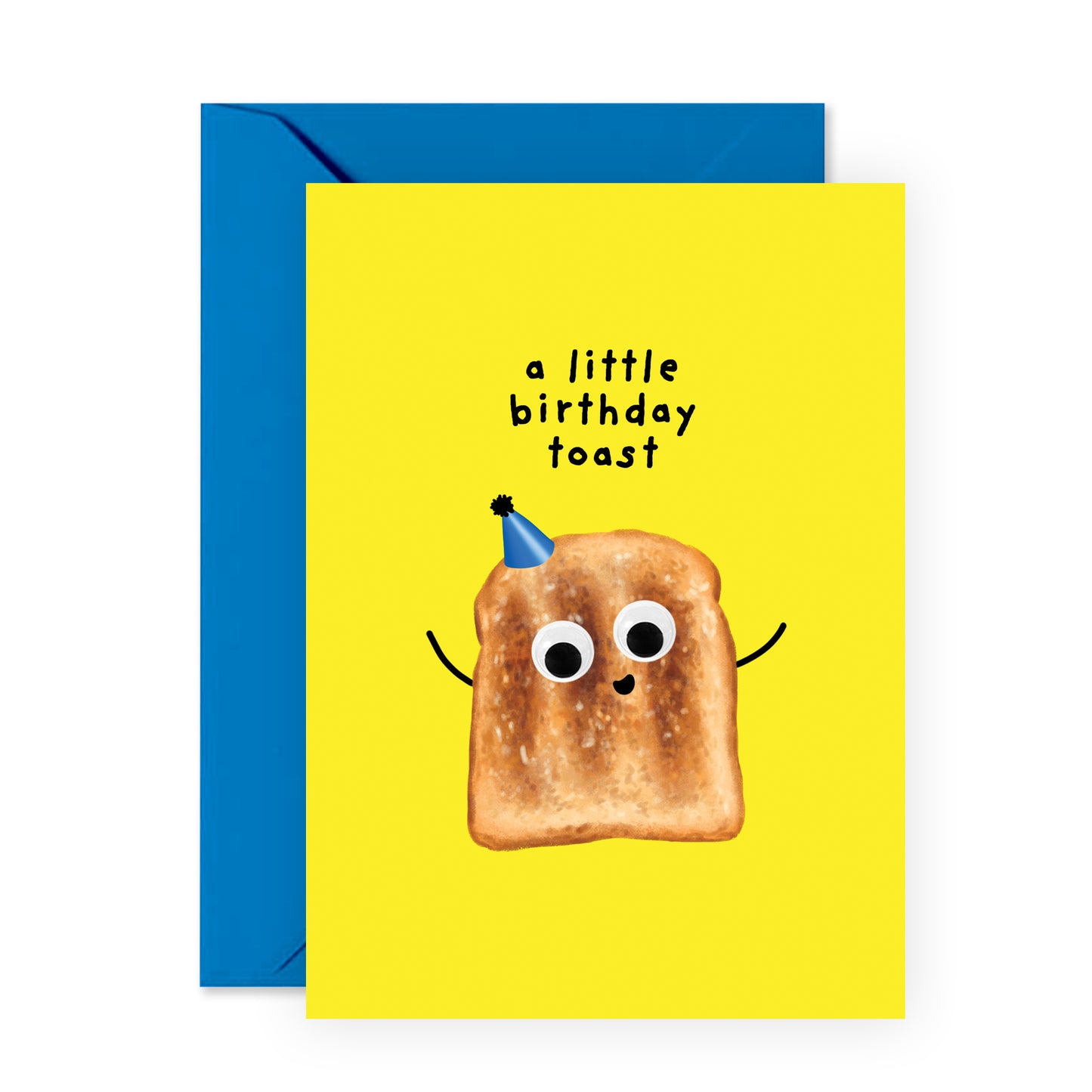 Cute Birthday Card - Little Birthday Toast - For Men Women Boys Girls