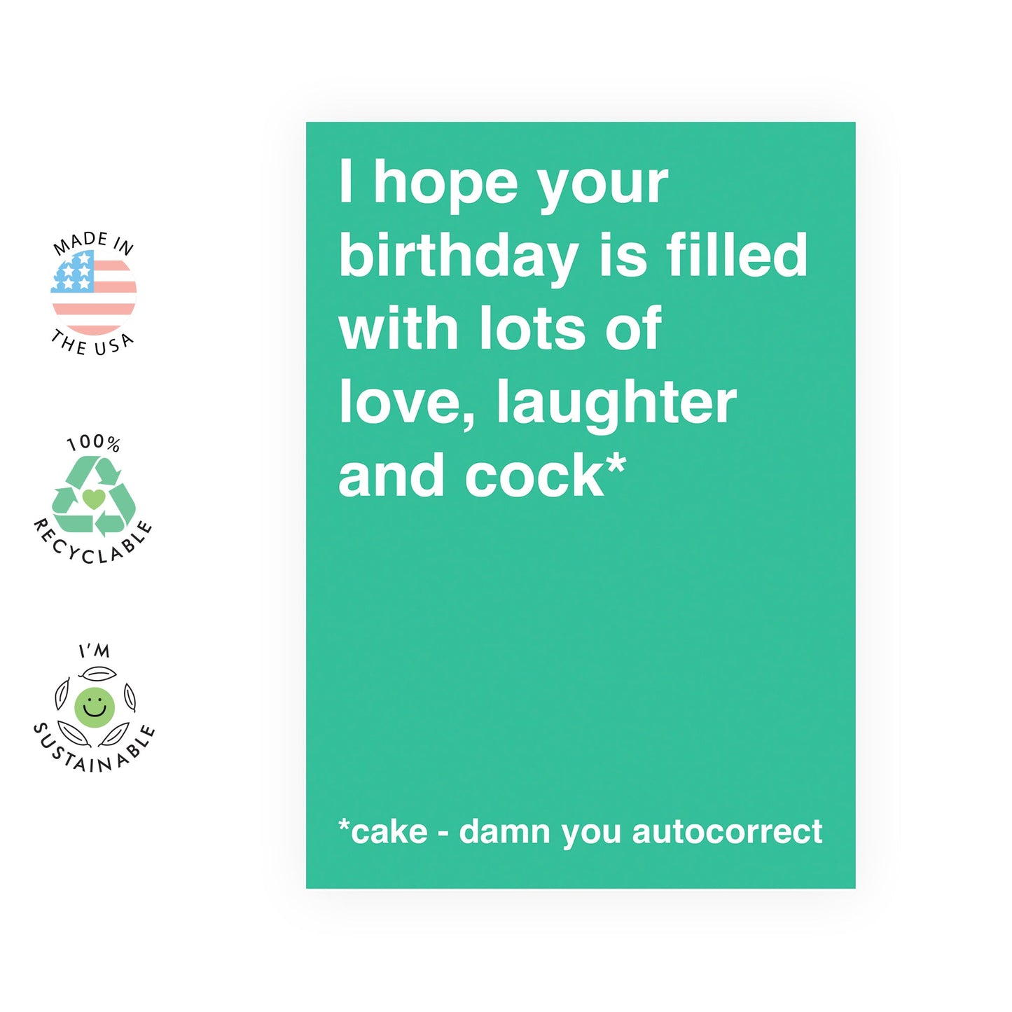 Birthday Card For Her They - Sister Birthday Card - Gay Best Friend Birthday Cards - Gifts For Friends Women Funny Cheeky - Comes With Stickers - Made In The UK