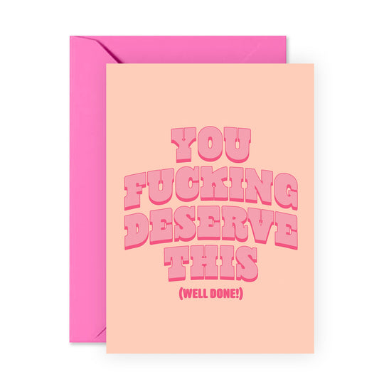 Congratulations Cards - Well Done Card - New Job, Promotion, Achievement,Graduation Gifts - For Men Women Him Her Colleagues Coworker Niece Daughter - Comes With Stickers
