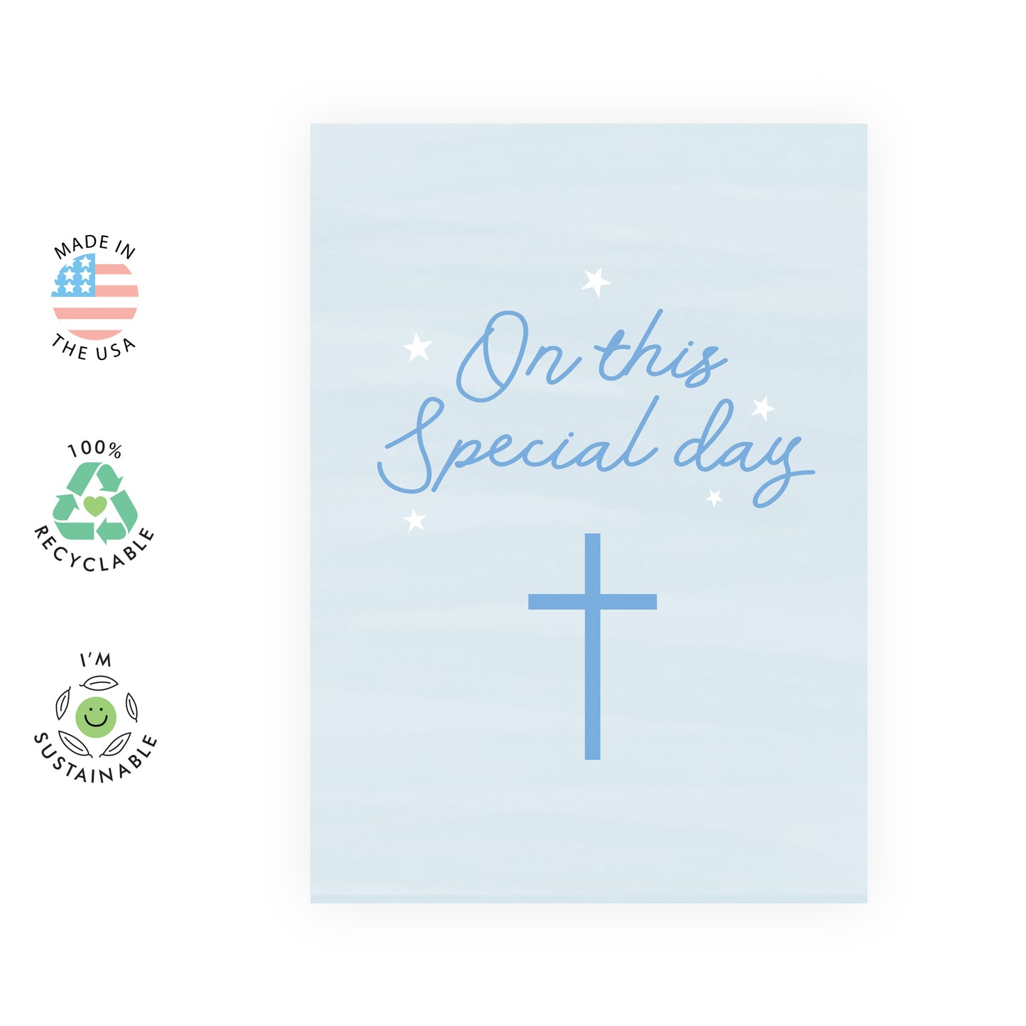 Congratulations Card - On This Special Day - For Men Women Kids Boys Girls