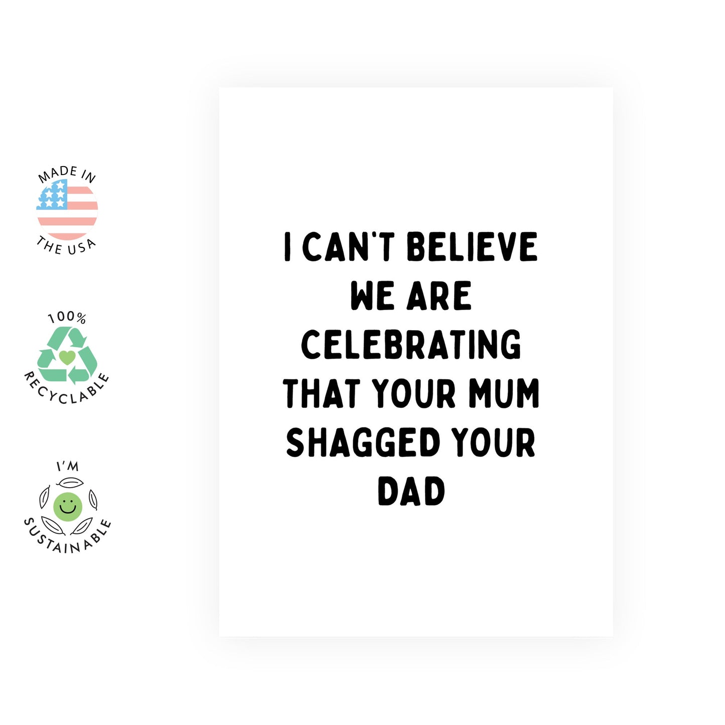 Rude Birthday Cards For Men - Friend Cards For Birthday Female - Inappropriate - Cheeky Birthday Greeting Cards For Him Her Best Friend - Gifts for Women - Comes With Stickers