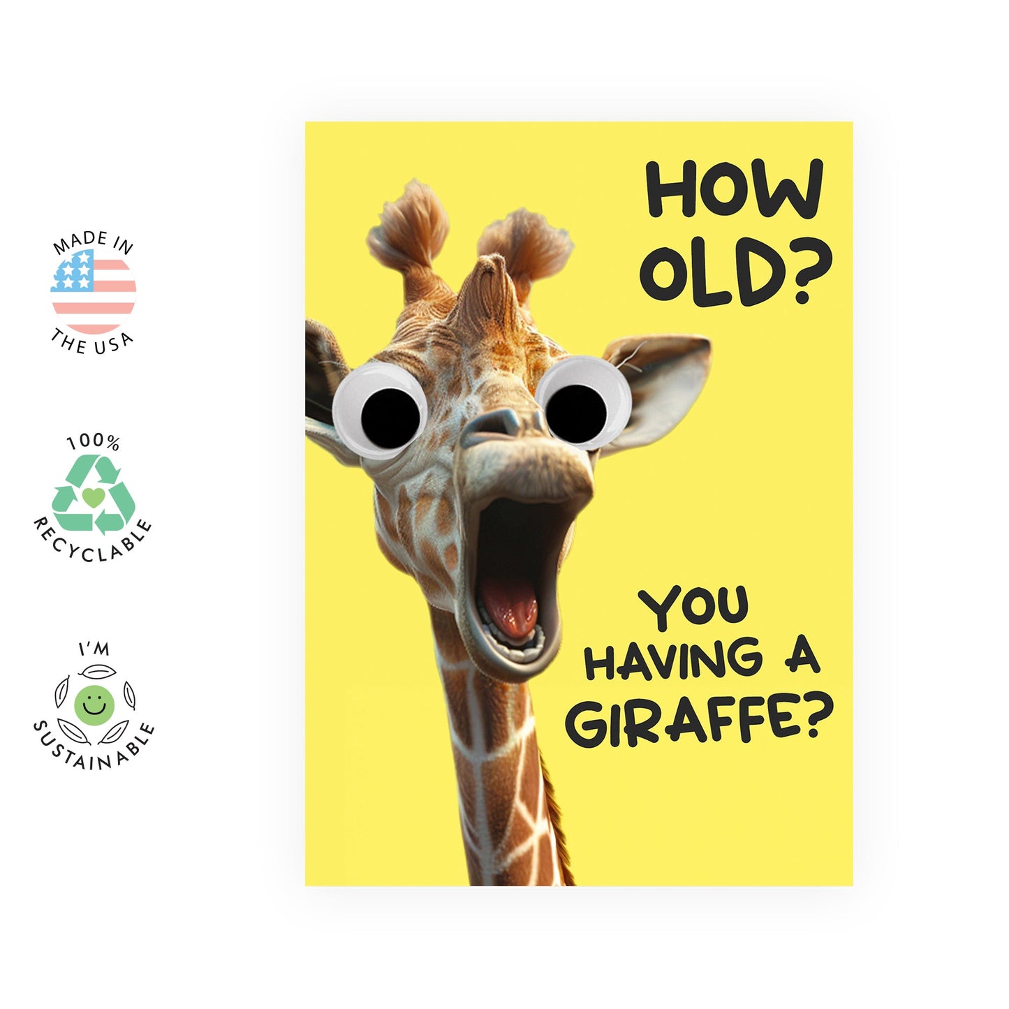 Funny Birthday Card β Rude, Witty Greeting for Men, Women, Friends, Teens β Hilarious Banter Card β Perfect for Work Friends, Family, Siblings β Laugh-Out-Loud Adult Birthdays
