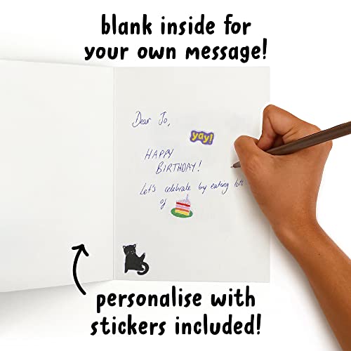 Cute Birthday Card - Party Pigeon - For Men Women Him Her