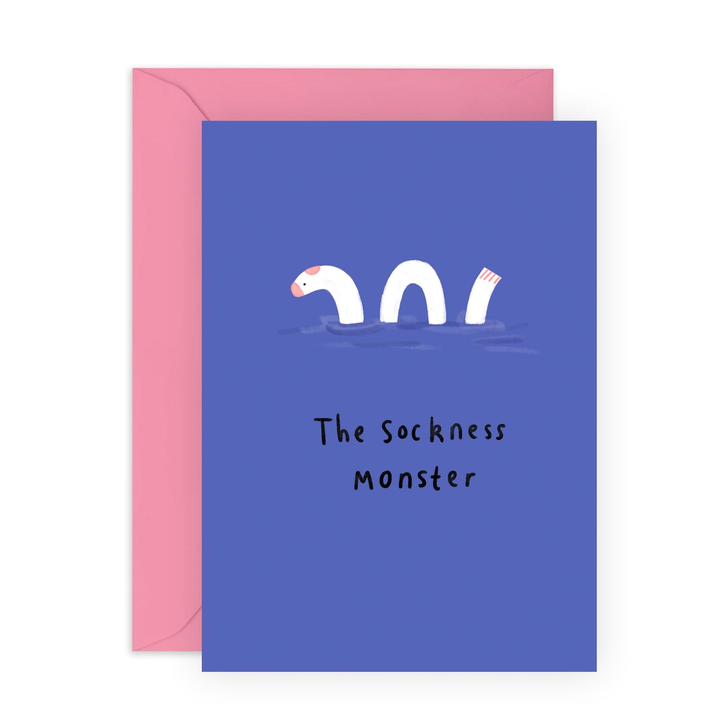 Funny Birthday Card About Adulthood - 'Sockness Monster' - Hilarious Gifts for BFF, Friends, Girlfriend, Sister, Coleagues, Family, Co-workers, Bruv, Mum, Dad - Oldies - Comes with Fun Stickers