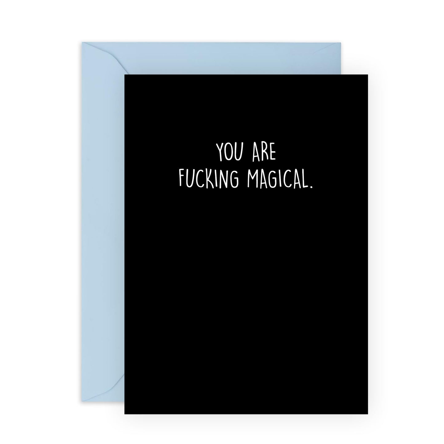 You Are Loved Cards For Him Her - You Are F*cking Magical - Heartfelt Congratulations Cards For Men And Women - Greeting Cards For Sister Brother Son Daughter - Comes With Stickers By Central 23