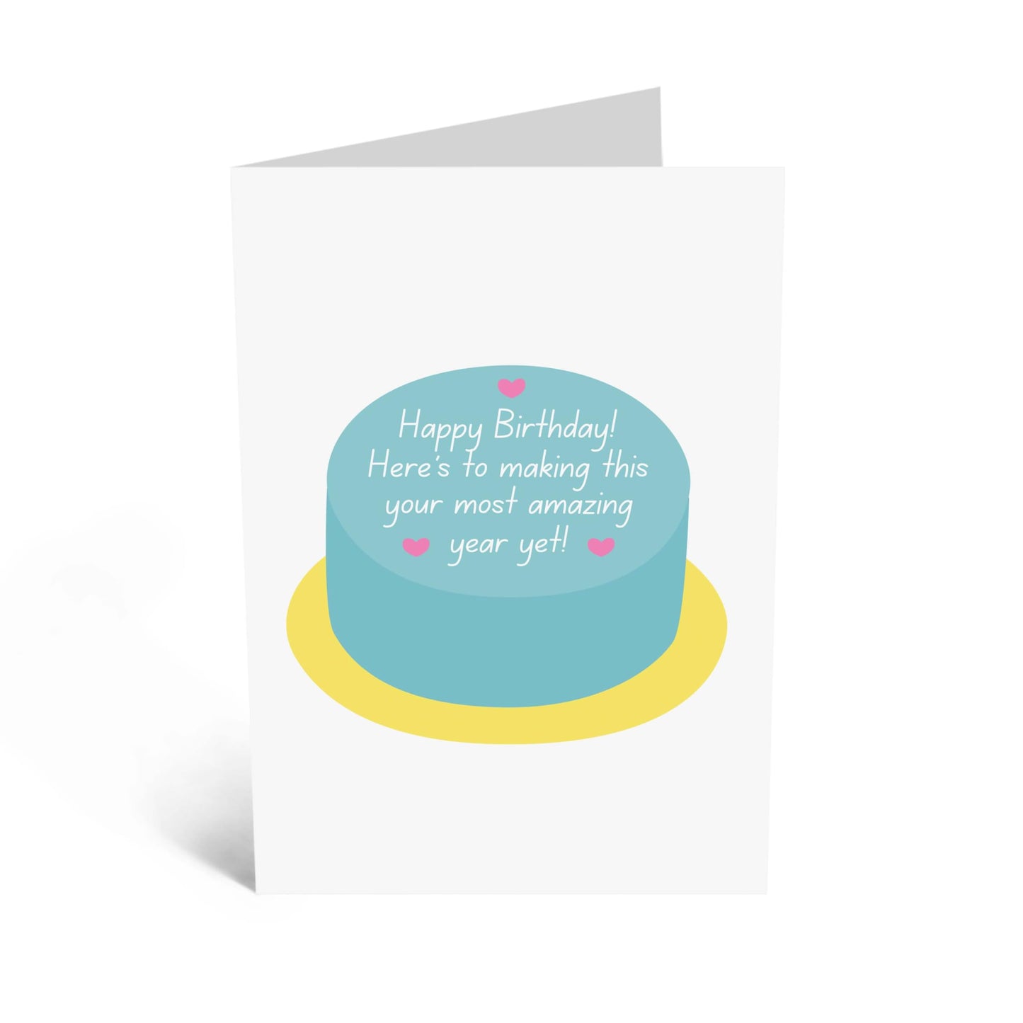 Birthday Greeting Card - 'MOST AMAZING YEAR YET' - Perfect for Celebrating Birthdays with Excitement and Joy - Ideal for Friends Sisters and Family Ready to Shine - Comes With Stickers By Central 23