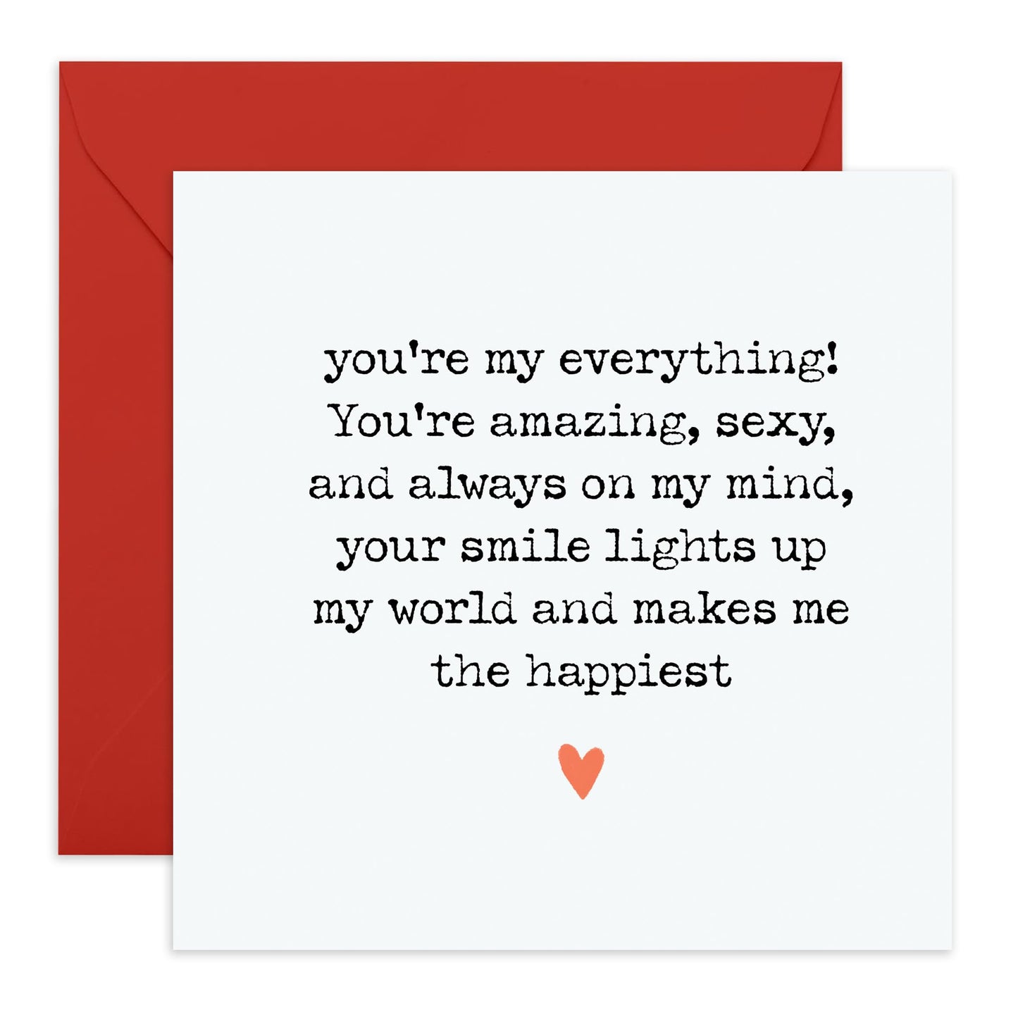 Anniversary Cards For Wife Husband - Sweet Heartfelt Words For For Boyfriend Girlfriend Special Friend - Valentine's Day Cards For Couple - Love Cards For Him Her - Comes With Stickers By Central 23