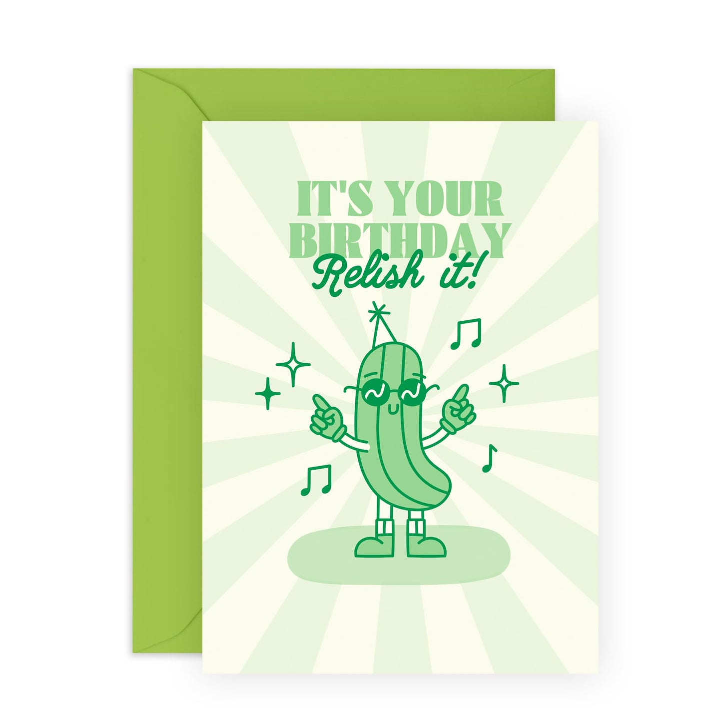 Funny Birthday Cards For Women Men Him Her - It's Your Birthday Relish It - Cheeky Greeting Cards For Mum Grandma Auntie - Puns Jokes - Gifts For Friends - Comes With Fun Stickers By Central 23