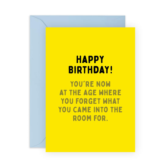 Dad Birthday Card Funny - Old Age Jokes 40th 50th 60th- Hilarious Birthday Card For Men Women - Husband Birthday Card - Gifts For Adult Wife Mum Sister Brother - Comes With Stickers By Central