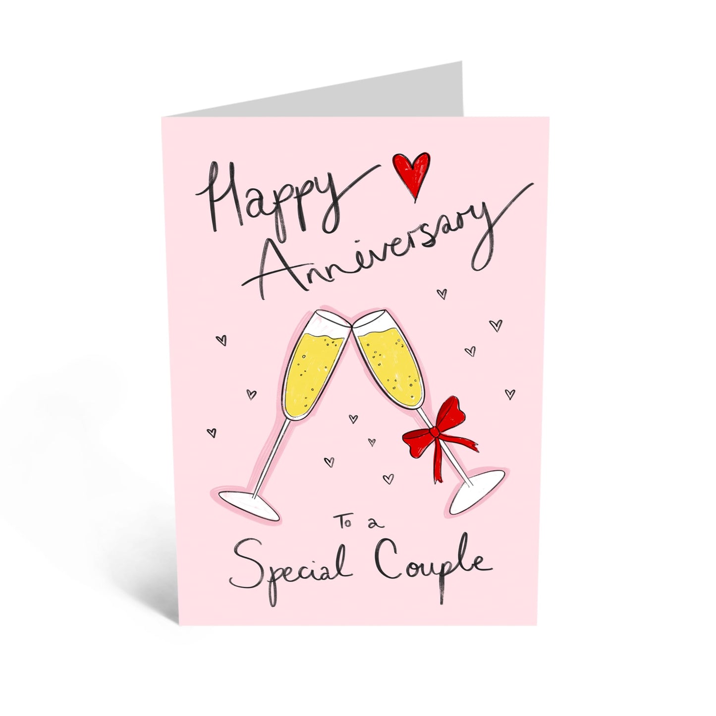 Greeting Card - 'ANNIVERSARY SPECIAL COUPLE' - Perfect for Celebrating Your Unique Bond and Milestone - Ideal for Adding a Touch of Appreciation to Your Special Day - Comes With Stickers By Central 23