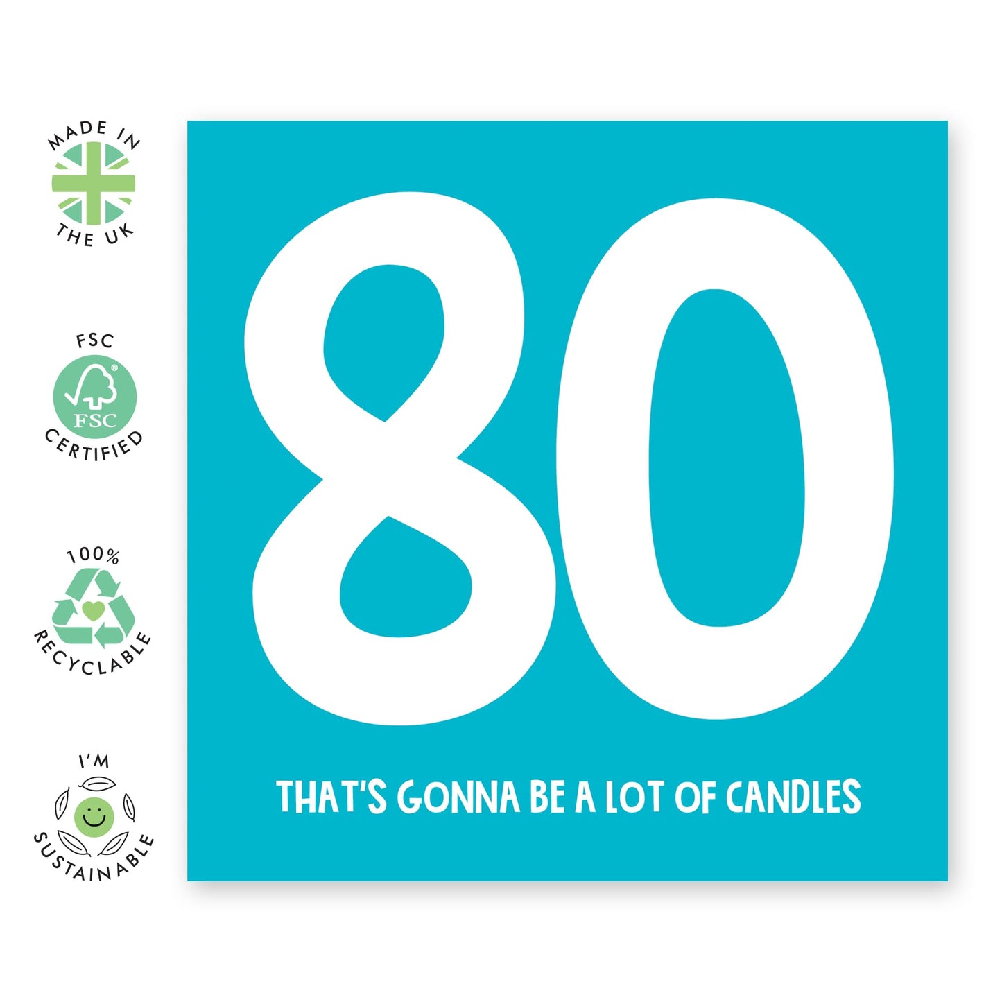 A LOT OF CANDLES