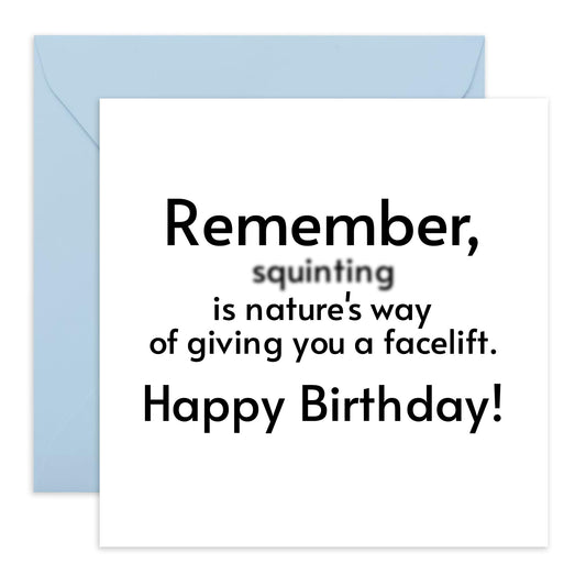 Birthday Card For Him Her - Congrats Another Year Of Vision - Naughty Birthday Cards For Men Women - Gifts For Friend Bestfriend - From Friend Bff - Comes With Stickers By Central 23