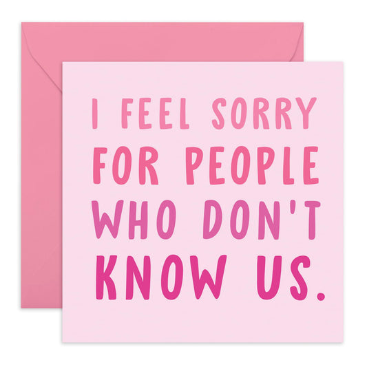 Birthday Cards For Women - Who Don't Know Us - Birthday Card - Female Birthday Gifts - Gifts For Sister Friend Mum Ladies - Comes With Fun Stickers By Central 23
