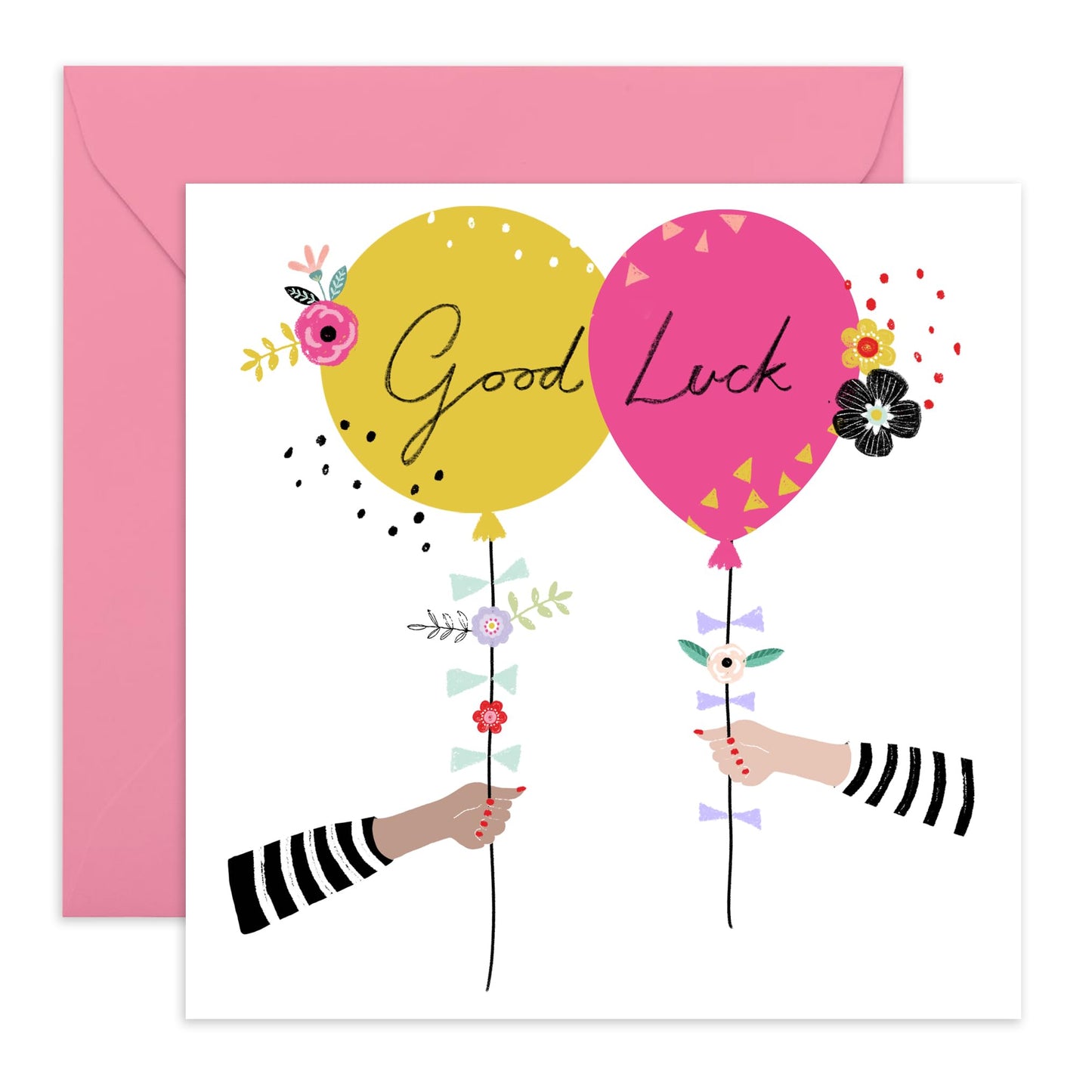 Congratulations On Your New Job Card - Butterflies So Much Luck New Adventure - Congratulations On Your New Job Colleagues - Affirmation Gifts For Women Him Her - Comes With Fun Stickers By Central 23