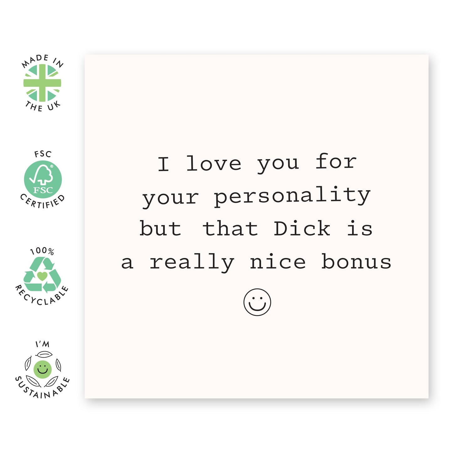 Husband Birthday Card From Wife - Really Nice Bonus - Rude Greeting Cards For Wedding Anniversary Valentines Birthday - Gifts For Men - Comes With Stickers - By Central 23