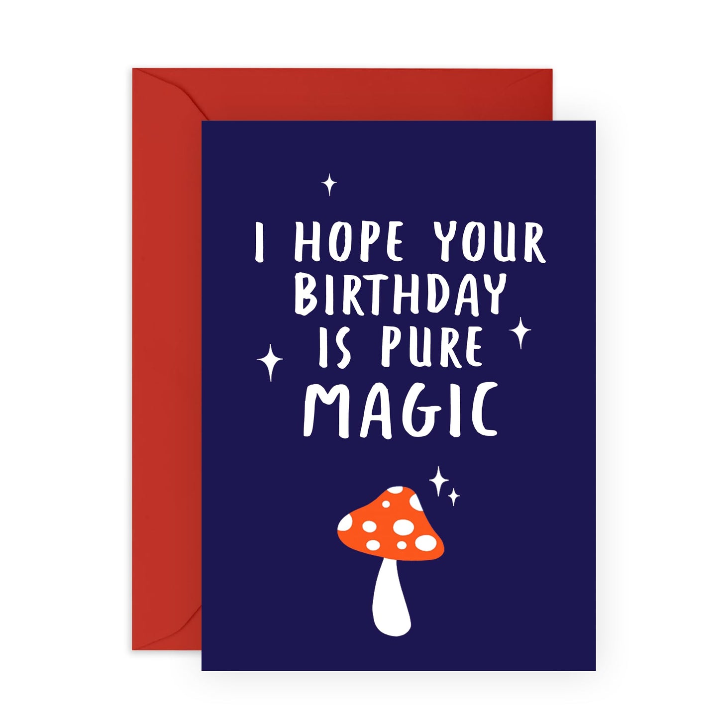Birthday Cards For Kids - I Hope Your Birthday Is Pure Magic - Friendship Gifts For Women - Sweet Best Friend Birthday Card For Her - Comes With Fun Stickers By Central 23