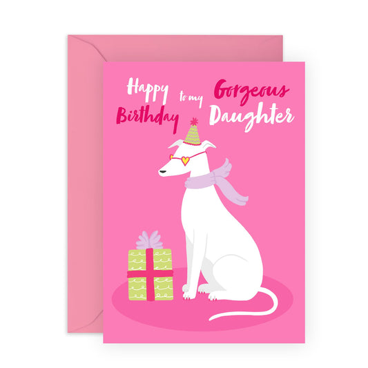 Birthday Cards For Daughter - Daughter - Pet Owners Greeting Cards For Girls Female - Sweet Greeting Cards For Fur Parents - Celebration Gifts For Women - Comes With Fun Stickers By Central 23