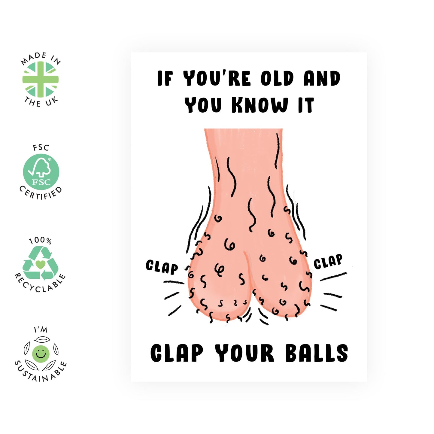 Funny Birthday Cards For Him - Raunchy Greeting Cards For Men Male - Rude Dad Birthday Card - Gifts For Husband Dad Uncle Friends Grandfather - Comes With Fun Stickers By Central 23