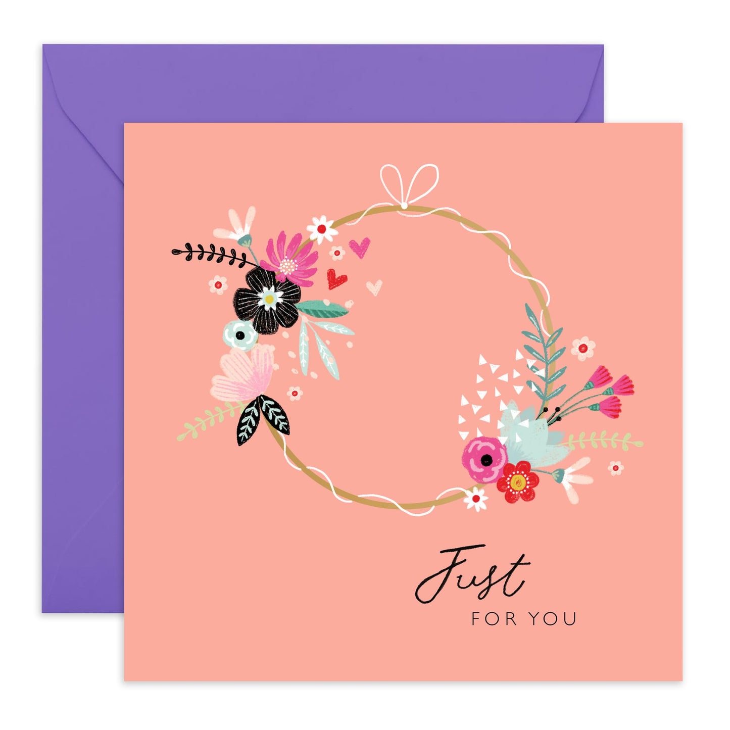 All Occasion Greeting Card - Friend Birthday Cards For Women - Wedding Cards Congratulations - Thank You, Sympathy, Appreciation Gifts For Her - Comes With Stickers By Central 23