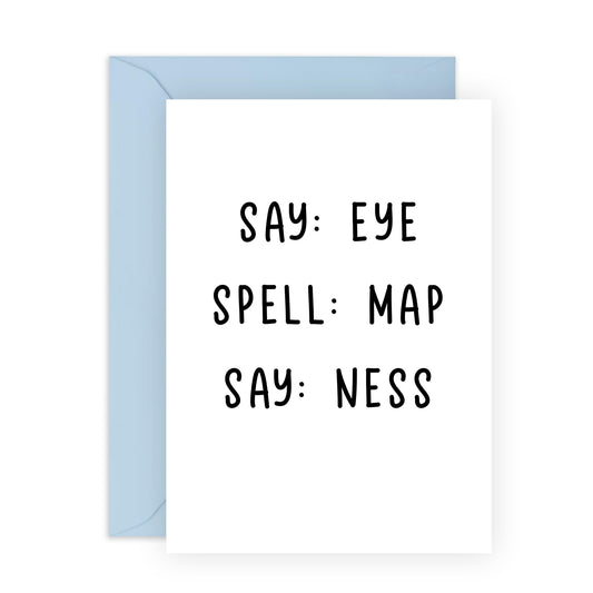 Funny Say-and-Spell Joke Card – Hilarious "I Am a P*nis" Prank Greeting Card for Birthdays, Friends, and Adult Humour - For BFF, Bro, Sis, Colleagues, Coworkers, Friend-Comes with Fun Stickers
