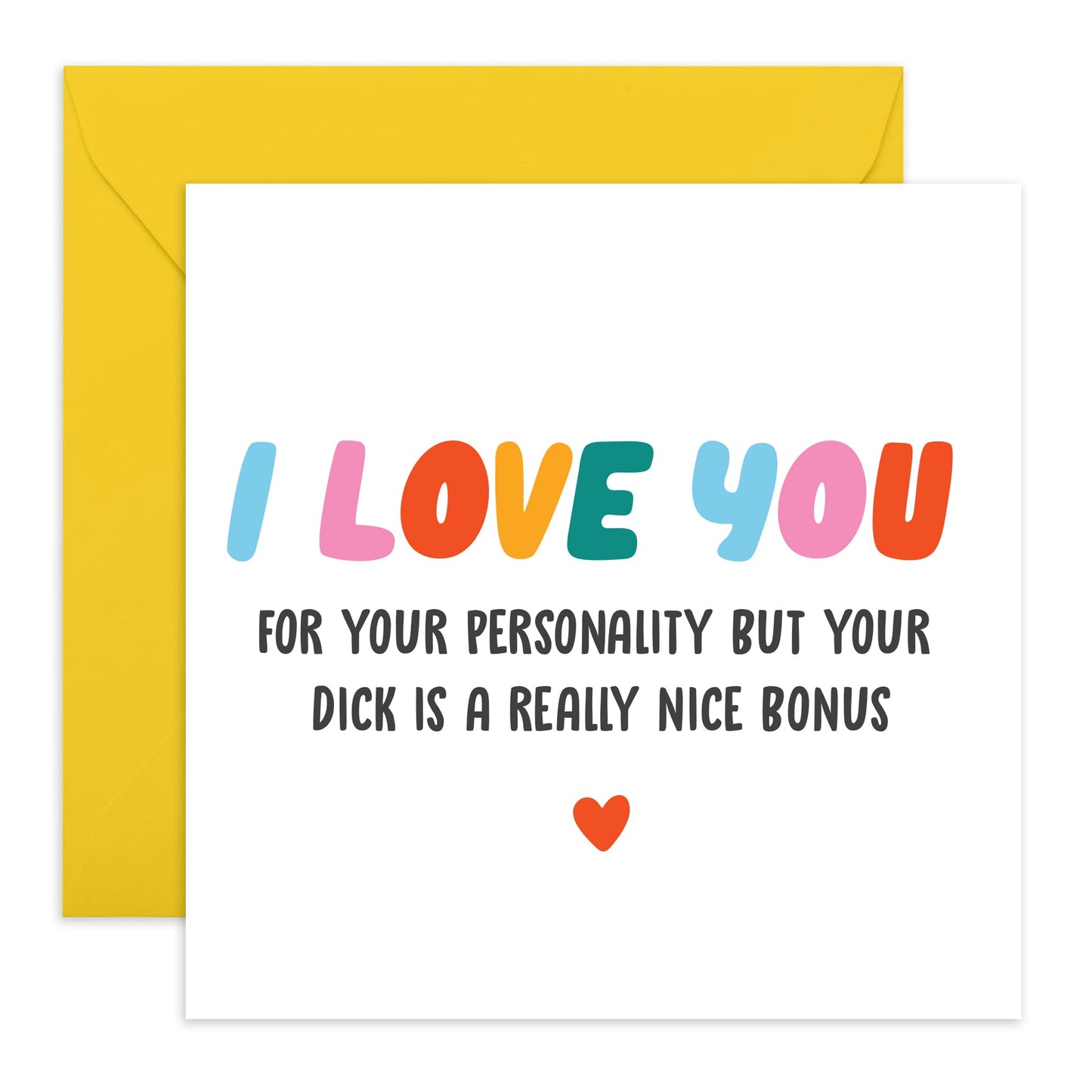 Funny Anniversary Card For Him - Boyfriend Birthday Gifts - Husband Anniversary Card From Wife - Rude Valentines Day Card - Comes With Stickers - By Central 23