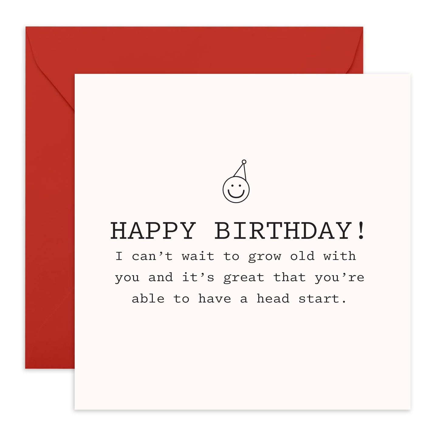 Boyfriend Birthday Card - Funny Birthday Cards For Men Women - Best Friend - Greeting Cards For Husband Partner Couple - Comes With Stickers - By Central 23