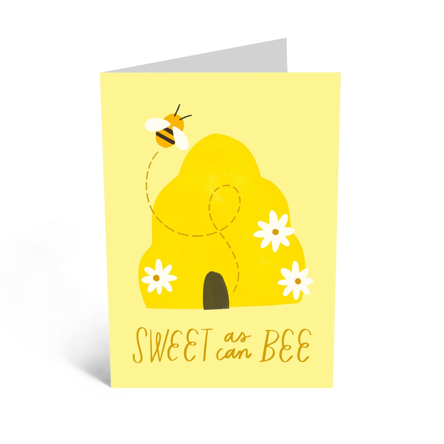 Charming Greeting Card - 'SWEET AS CAN BEE' - Perfect for Adding a Touch of Delight & Whimsy to Any Occasion - Ideal for Celebrations Announcements, or Just Because - Comes with Stickers by Central 23