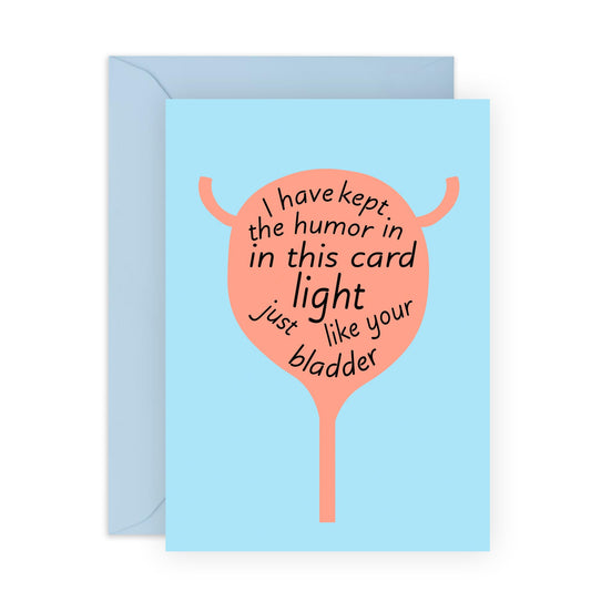 Birthday Cards For Mum And Dad - Light Just Like Your Bladder - Humorous Banter - Greeting Cards For Nana Grandad - Gifts For Men Women 50th 60th 70th Birthday - Comes With Stickers - By Central 23