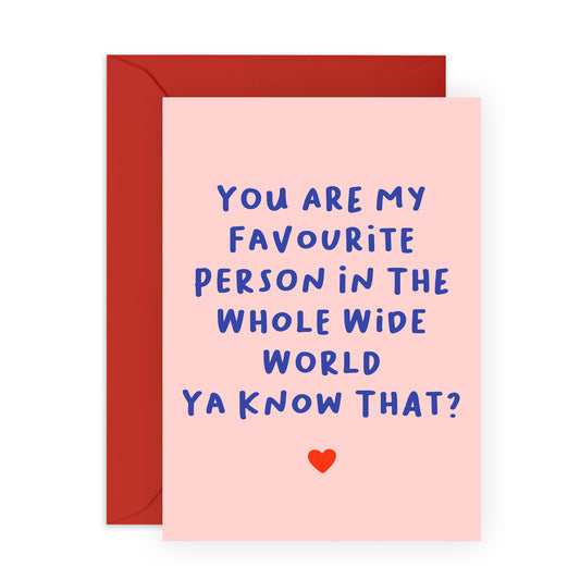 Husband Wife Greeting Cards - Ya Know That - Love Cards For Him Her - Valentines Day Card Girlfriend Boyfriend - Anniversary Card Couple - Comes With Stickers By Central 23
