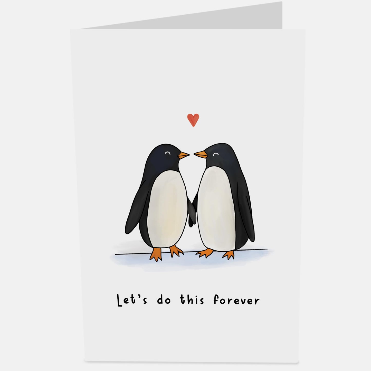 Cute Pop Up Card - Let's Do This Forever - For Men Women Him Her
