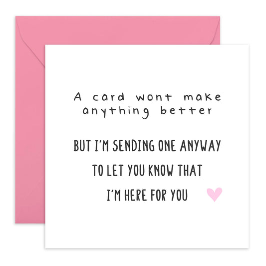 Encouragement Cards For Men Women Coworker Neighbor - Thinking Of You Cards With Envelopes - Sympathy Gifts Bereavement Cards For Friends - Feel Better Soon - Comes With Stickers By Central 23