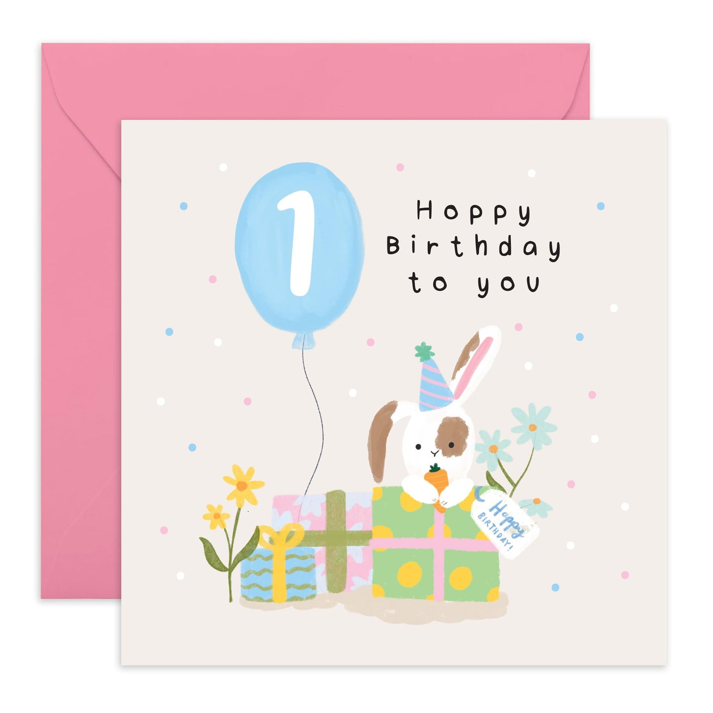 HOPPY BIRTHDAY RABBIT