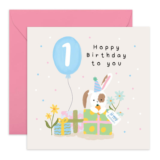 HOPPY BIRTHDAY RABBIT
