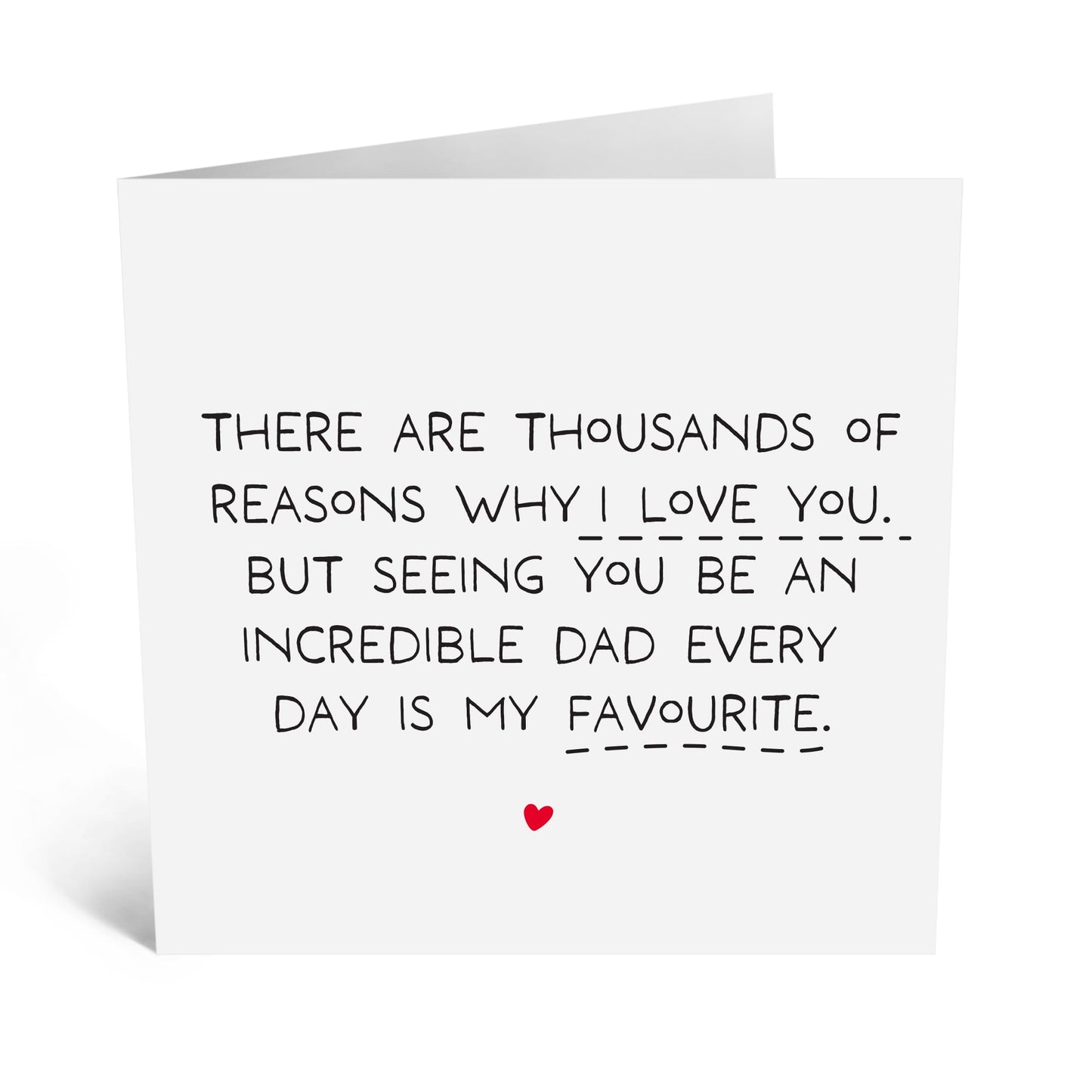 Greeting Card - 'AMAZING DAD EVERYDAY' - Perfect for Celebrating Dad’s Daily Awesomeness - Ideal for Father’s Day or Any Day - Adds a Touch of Appreciation - Comes With Stickers By Central 23