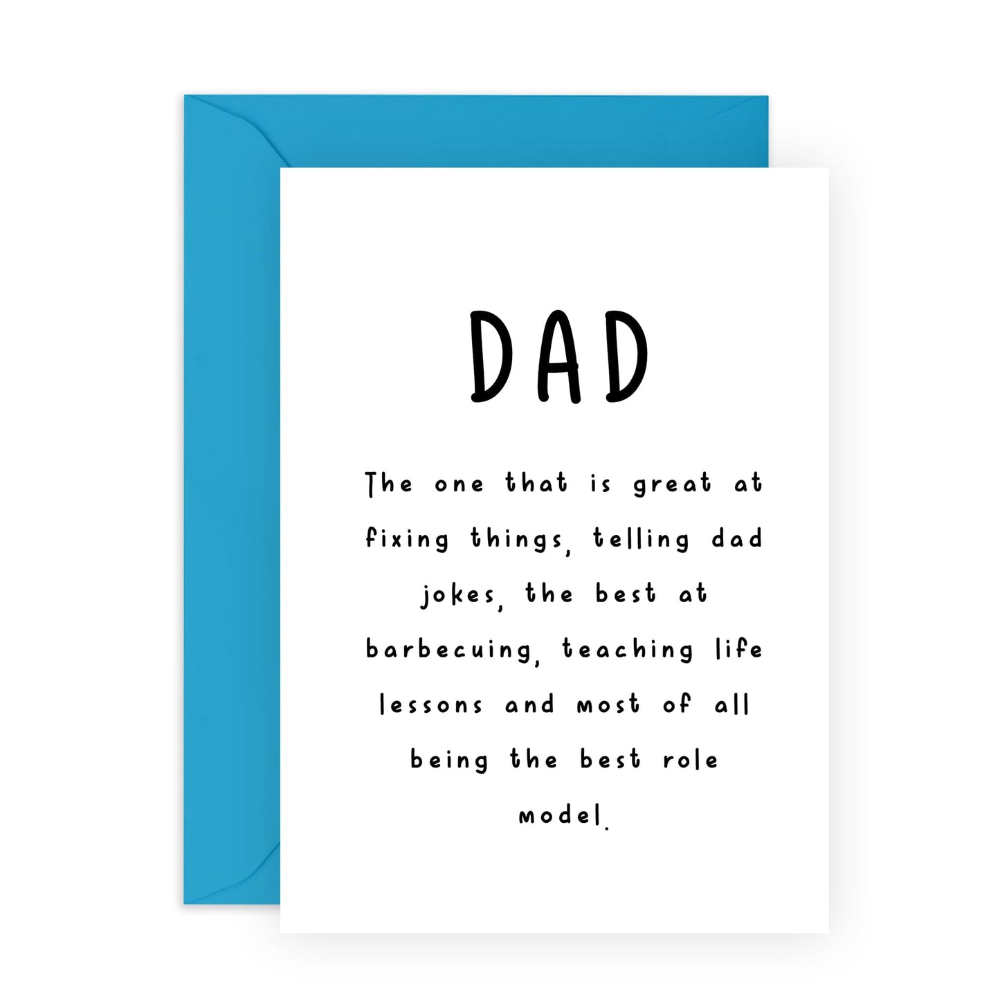 Dad Birthday Card From Daughter - Dad - Fathers Day Card - For Grandad Husband Brother - Sweet Birthday Greeting Cards Fur Parents - Comes With Fun Stickers By Central 23