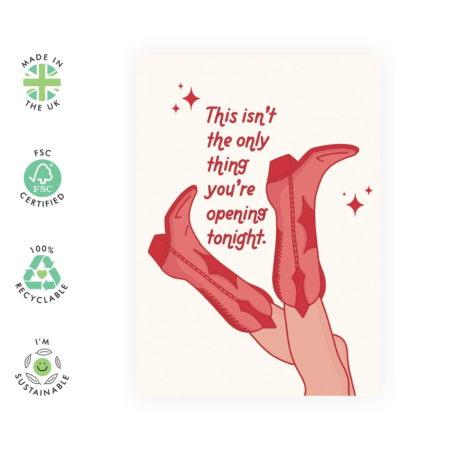 Naughty & Fun Love Card for Him – 'Cowgirl Opened' - Valentines Day and Anniversary Ideas for Husband, Boyfriend, Spouse, Partner, Hun, Sweetheart, Babe, Cowboys - Comes with Stickers