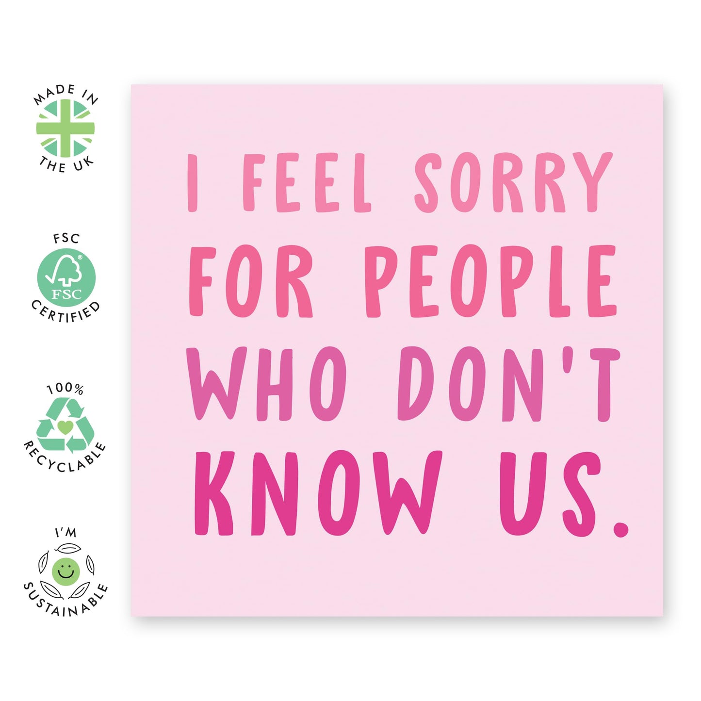 Birthday Cards For Women - Who Don't Know Us - Birthday Card - Female Birthday Gifts - Gifts For Sister Friend Mum Ladies - Comes With Fun Stickers By Central 23