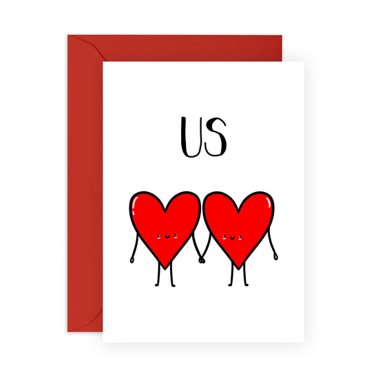 Wedding Anniversary Card For Husband Wife - Anniversary Card For Boyfriend Girlfriend Couple Partner - I Love You Card For Him Her - Valentine's Day Card - Comes With Stickers - By Central 23