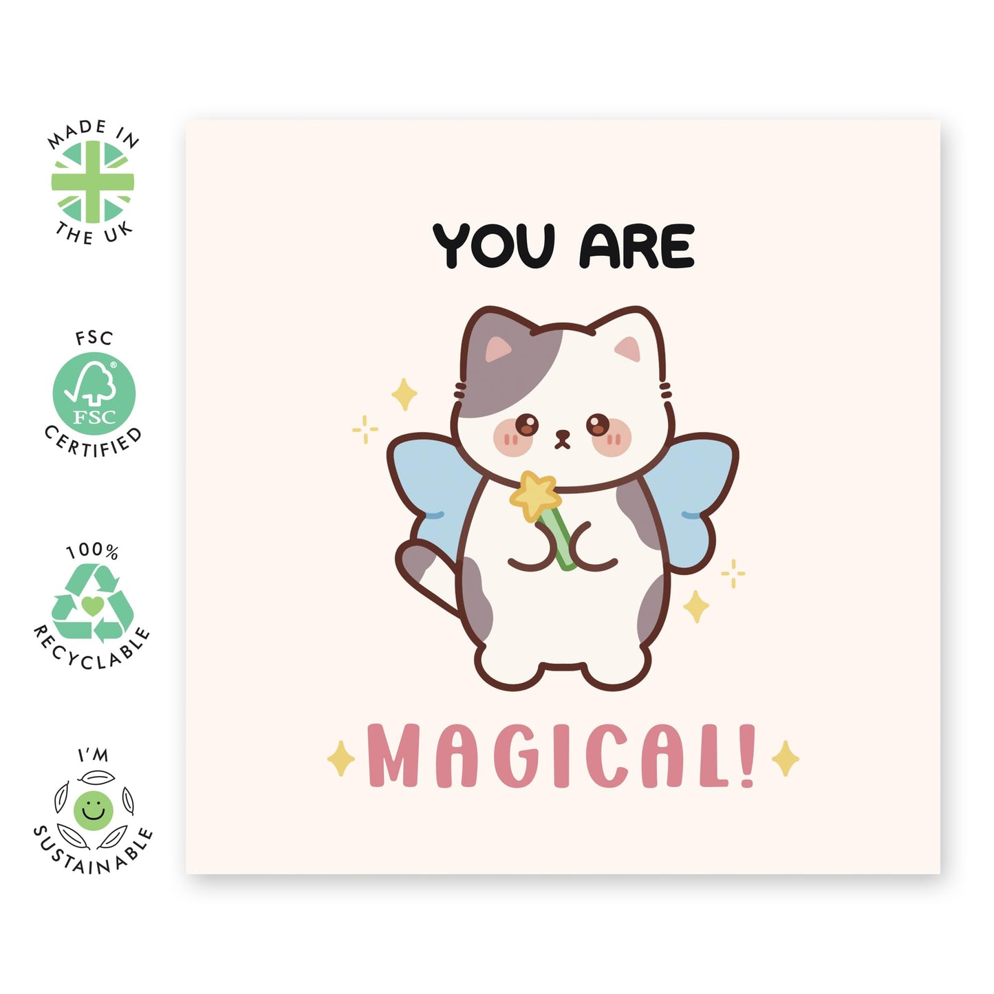 Funny Birthday Card For Mum or Dad From Daughter - Gifts for Ma, Daddy, Mummy, Pet Lovers, Cat Mama, Fur Mum or Dad, Papa, Pop, Him, Her - Father's Day or Mothers Day Card- Comes With Fun Stickers