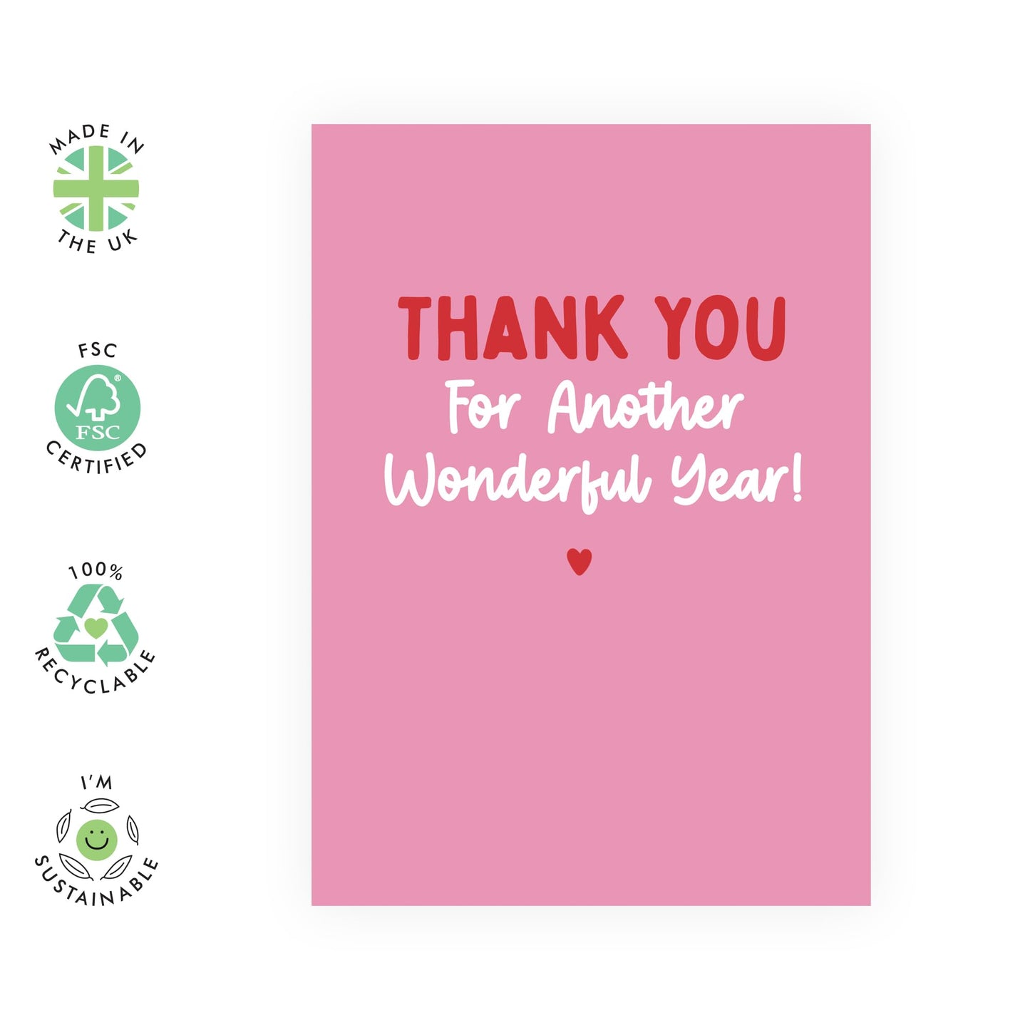 Husband Anniversary Cards - Another Wonderful Year - Anniversary Card For Him Her - Valentines Day Cards - For Wife Boyfriend Girlfriend Partner - Comes With Stickers - By Central 23