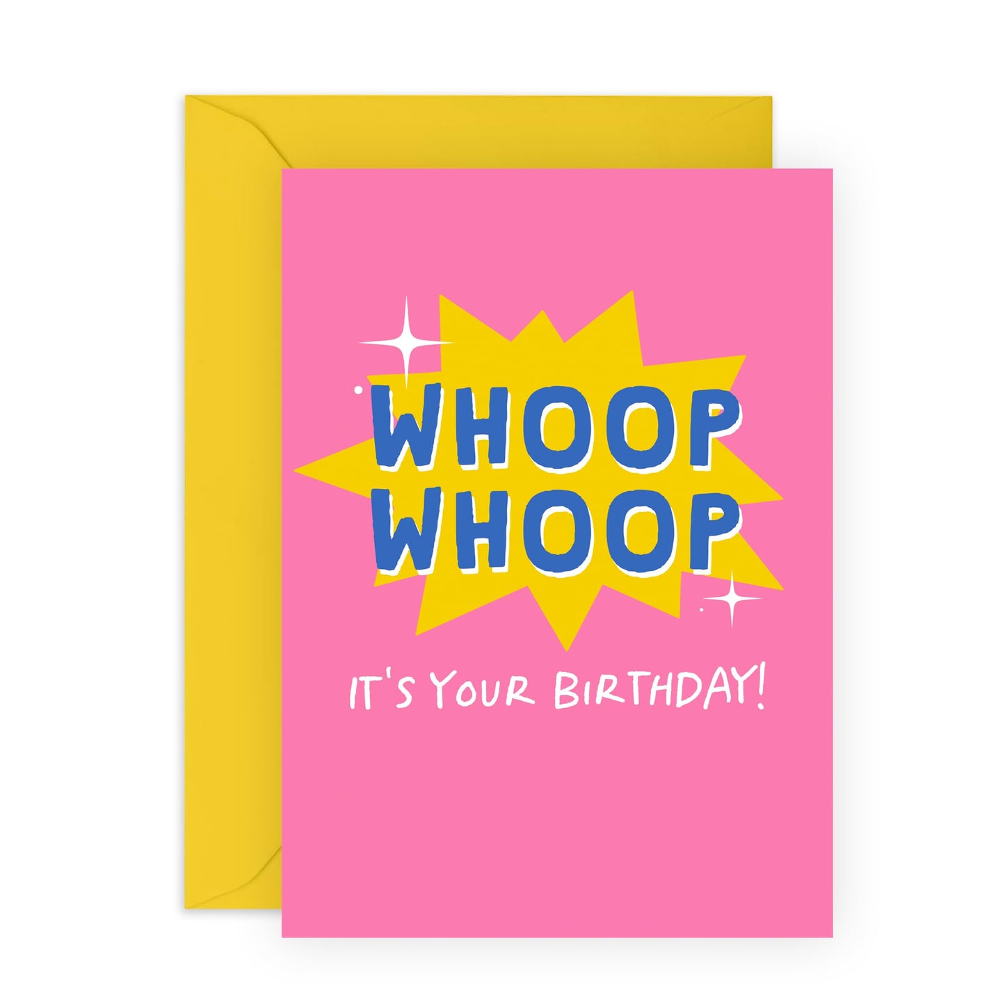 Birthday Cards For Him Her - Whoop Whoop It's Your Birthday - Birthday Cards For Wife Husband - Humorous Gift From Friend - Naughty Greeting Cards From Husband- Comes With Fun Stickers By Central 23